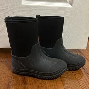Western Chief Black Kids Snow Boots